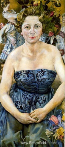 Portret van mevrouw Marjorie Metz