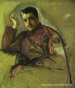 Portret van Sergei Diaghilev