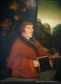 Portret van Ambroise Volmar Keller