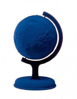 Wereldbol blauw