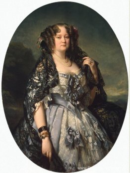 Portret van Sophia Alexandrovna Radziwiłł