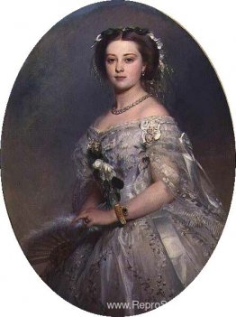 Portret van Victoria, prinses Royal