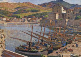 Boten in Collioure