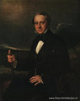 Portret van A.A. Sapozhnikov