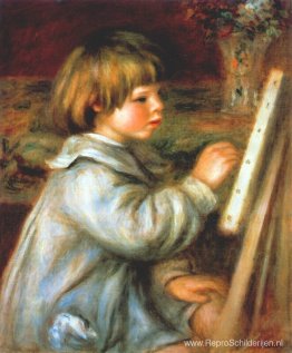 Portret van Claude Renoir Schilderij