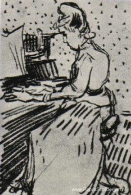 Mademoiselle Gachet aan de piano