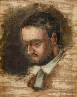 Portret van Emile Zola