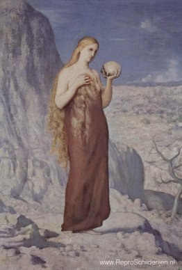 Maria Magdalena in de woestijn