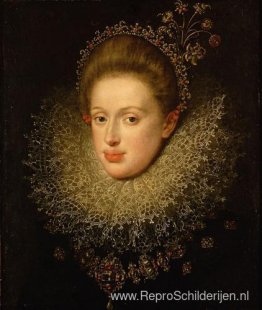 Portret van Anna van Oostenrijk (1585-1618)