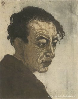 Portret van Sakutarō Hagiwara