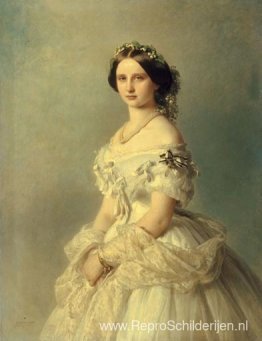 Portret van prinses van Baden