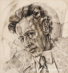 Portret van Vsevolod Meyerhold