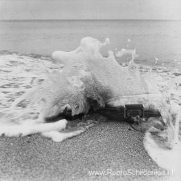 Het schip, Brighton Beach, Sussex, Engeland