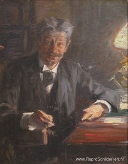 Schets naar portret van Georg Brandes