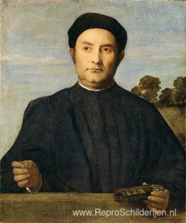 Portret van een juwelier, mogelijk Giovanni Pietro Crivelli