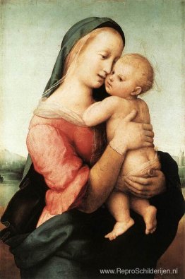 Detail van de 'Tempi' Madonna