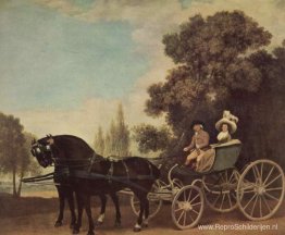 Heer en Vrouwe in een Phaeton