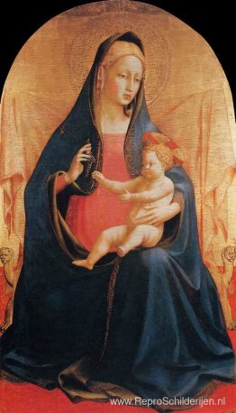 Madonna en kind van de druiven