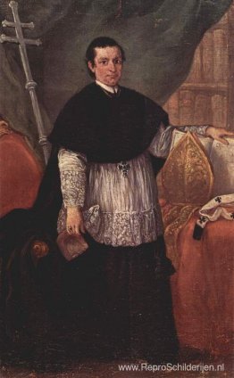 Portret van bisschop Benedetto Ganassoni