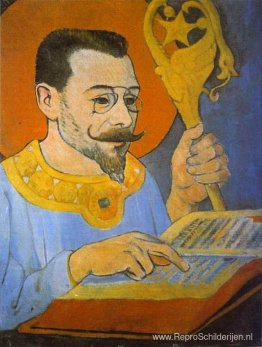 Portret van Paul Ranson, verkleed als profeet