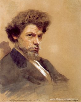 Portret van de kunstenaar V.M. Maksimov