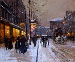 Boulevard de la Madeleine, Winter