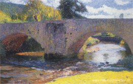 De brug in Labastide du Vert