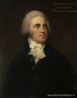 Het geachte John Eliot (1761–1823), 1st Graaf van St. Germans