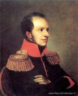 Portret van prins Georgy Petrovich Oldenburgsky