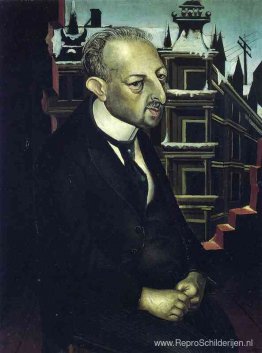 Portret van de advocaat Dr. Fritz Glaser