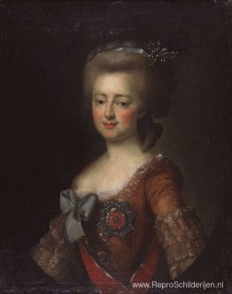 Portret van groothertogin Maria Feodorovna