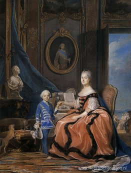 Marie Josephe van Saksen, Dauphine en een zoon