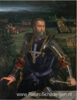 Portret van Alfonso I d'Este