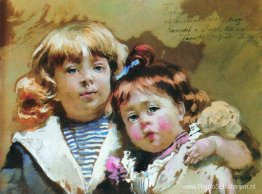 Konstantin en Olga Makovsky