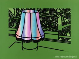 Lamp en dennen