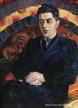 Portret van componist Aram Khachaturian