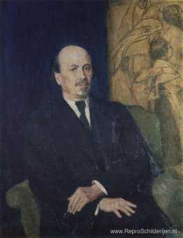 Portret van Michail Nesterov