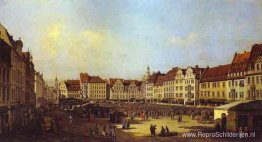 Het Oude Marktplein in Dresden