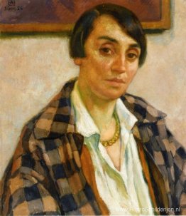 Portret van Elizabeth van Rysselberghe