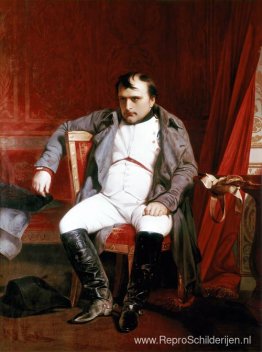 Napoleon Bonaparte deed afstand van de troon in Fontainebleau