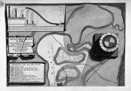 De Romeinse oudheden, t. 1, Plaat XXXVIII. Plaat met topografie