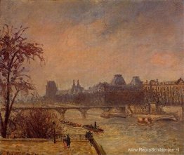 De Seine en het Louvre, Parijs