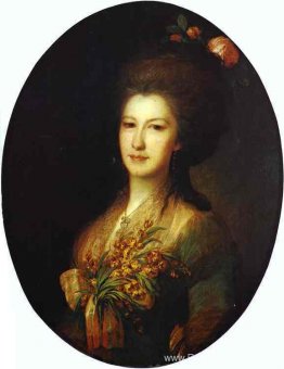 Portret van gravin Elizaveta Santi