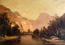 Piute-indianen, koninklijke bogen en koepels, Yosemite Valley