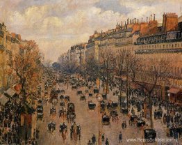 Boulevard Montmartre Middag, zonlicht