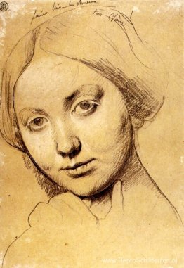 Studie voor Vicomtesse d'Hausonville, geboren Louise Albertine d