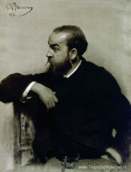 Portret van de kunstenaar R. S. Levitsky