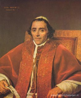 Portret van paus Pius VII