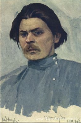 Portret van Maxim Gorki