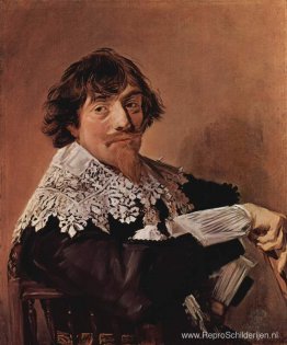 Portret van een man, mogelijk Nicolaes Hasselaer